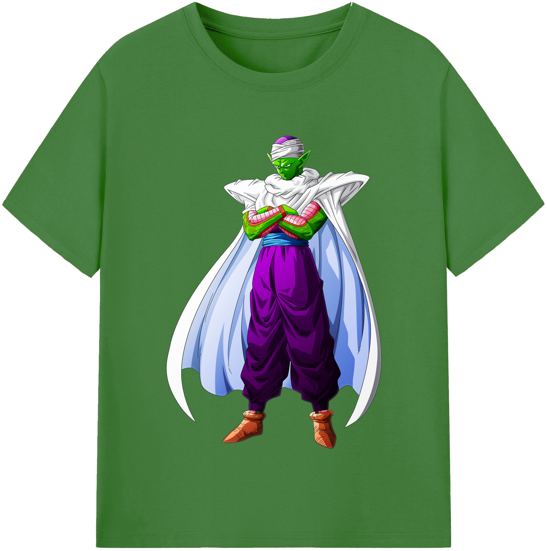 （画像用） ドラゴンボール ピッコロ DRAGON BALL Piccolo レディースカジュアルプリントTシャツ（綿100％）